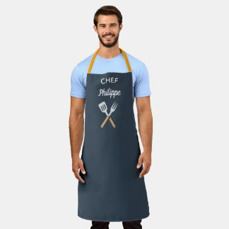 Personalised apron, custom name apron