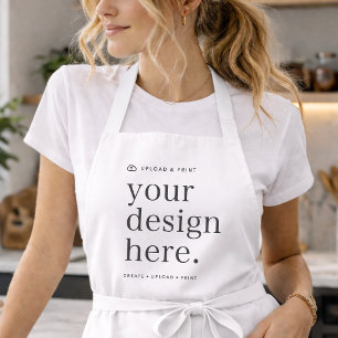 Personalised Apron   Design Upload Custom Aprons