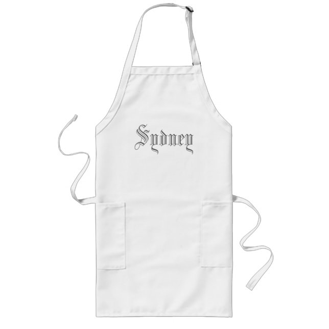 Personalised Apron - Sydney (Front)