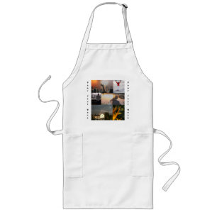 Personalised Apron With Photo Collage And Text