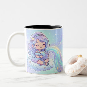 Personalised Aquarius Zodiac Photo Mug