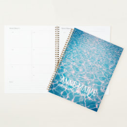 Personalised Aquatic Summer Pool  Planner