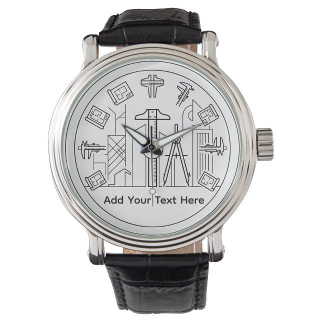 personalised architect, engineers  watch (Front)