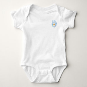 Personalised Argentina Sport Jersey Infant Creeper