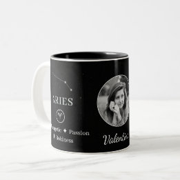 Personalised Aries Zodiac Constellation Coffee Mug