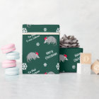 Personalised Armadillo Christmas