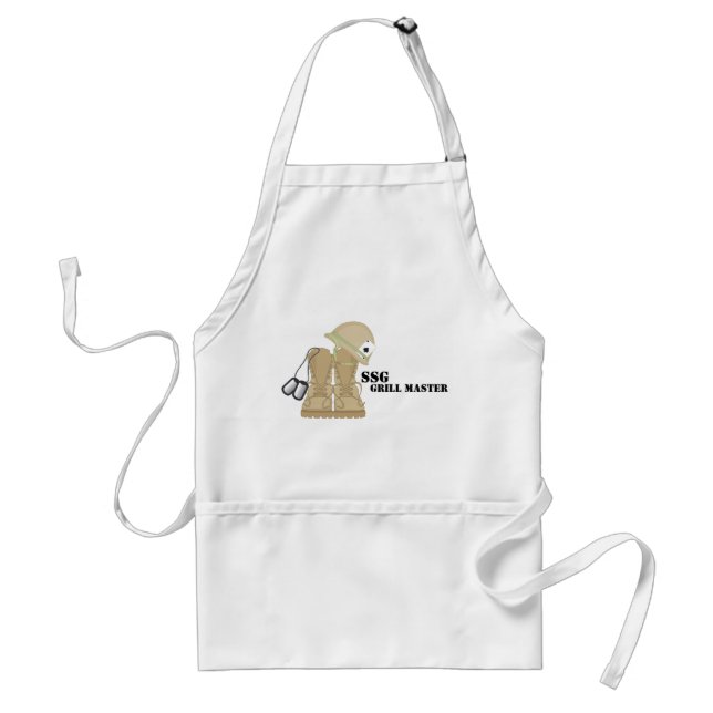 Personalised ARMY ACU Camoflauge Digital Apron (Front)