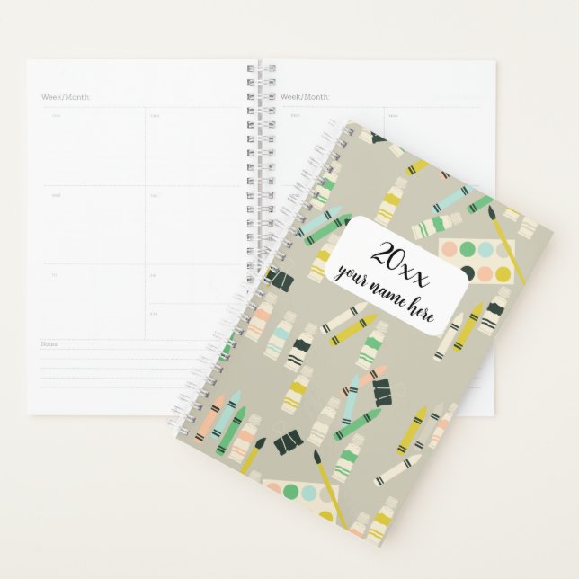 Personalised Art Teacher Planner (Display)