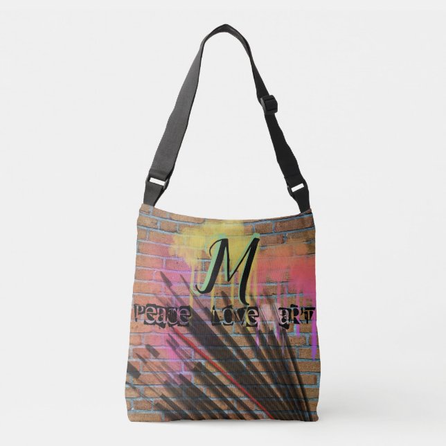 Personalised Art Theme Artist Tote Bag (Front)