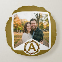 Personalised Artisan Monogram A | Wood Frame