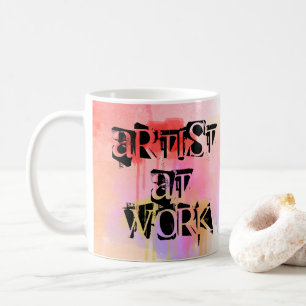 Personalised Artist Coffee Mug