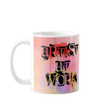 Personalised Artist Coffee Mug