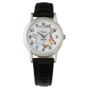 Personalised Artsy Craft Supplies Wrist Watch