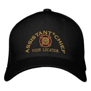 Personalised Assistant Chief Custom Cap Embroidery