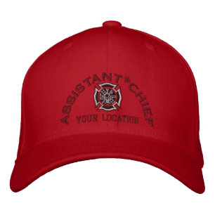 Personalised Assistant Chief Custom Cap Embroidery