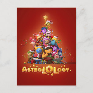 Personalised AstroLOLogy Christmas Postcard