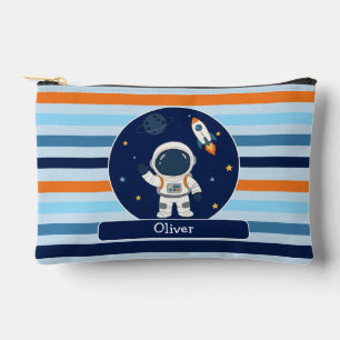 Personalised Astronaut Rocket Pencil Case for Kids Accessory Pouch