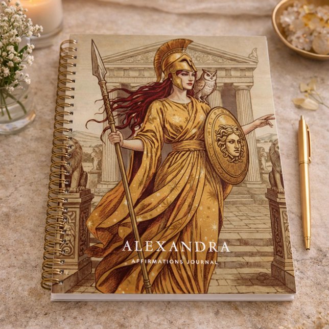 Personalised Athena Affirmation Journal (Creator Uploaded)