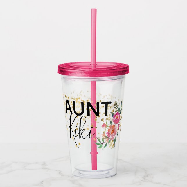 Personalised Aunt Cup (Front)