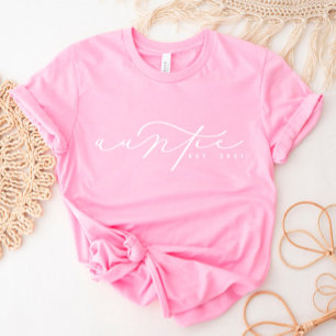 Personalised Auntie T-Shirt