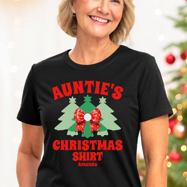 Personalised Auntie's Christmas Shirt (Creator Uploaded)