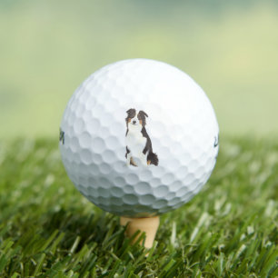 Personalised Aussie Australian Shepherd Golf Balls