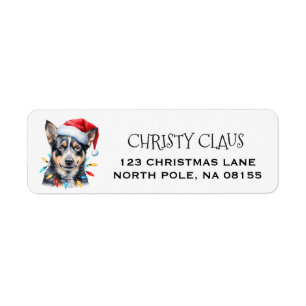 Personalised Australian Cattle Dog Christmas