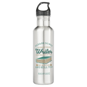 Personalised Author Gag Do Not Annoy The Writer 710 Ml Water Bottle