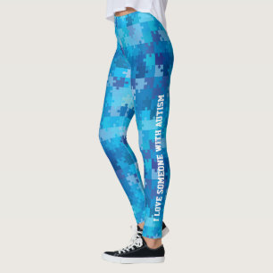 Personalised Autism Awareness Leggings