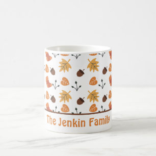 Personalised Autumn Coffee Mug