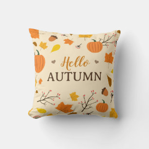 Personalised Autumn Harvest Cushion