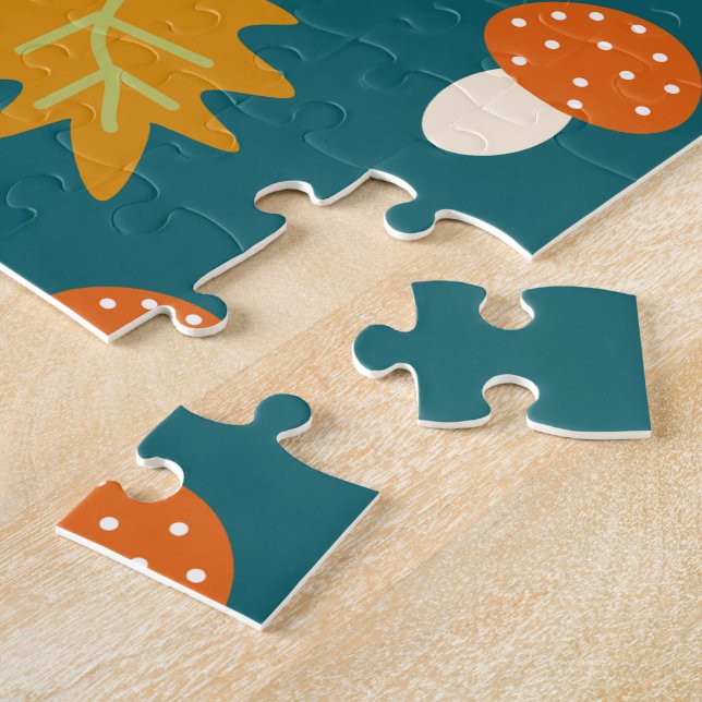 Personalised Autumn Jigsaw Puzzle (Side)