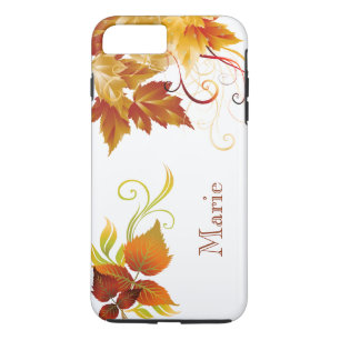 Personalised Autumn Spleandor iPhone Case