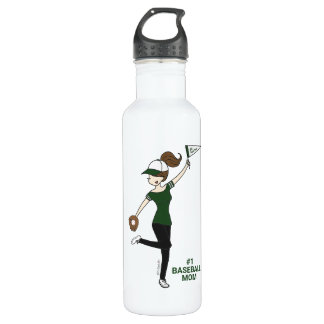 Personalised Avatar #1 Baseball Fan 710 Ml Water Bottle