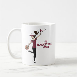Personalised Avatar #1 Basketball Fan Coffee Mug