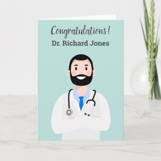 Personalised Avatar Doctor Card (Front)