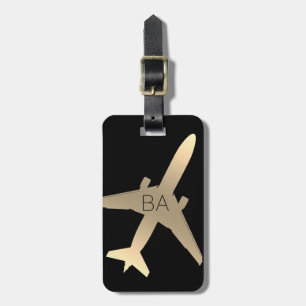 Personalised Aviation Aeroplane Luggage Tag