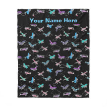 Personalised Aviation Blanket
