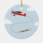 Personalised Aviation Ornament