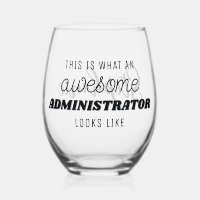 Personalised Awesome Administrator Funny