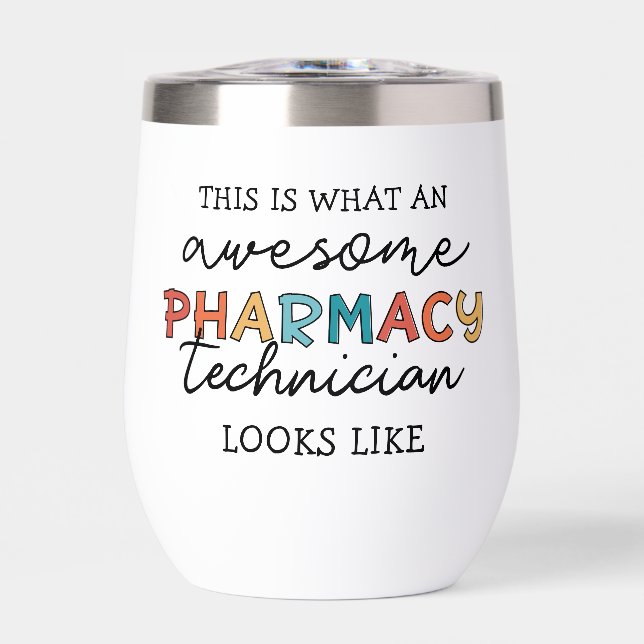 Personalised Awesome Pharmacy Technician (Front)