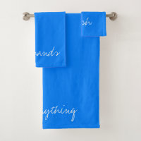 Personalised Azure Blue