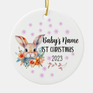Personalised Baby 1st Christmas Ornament