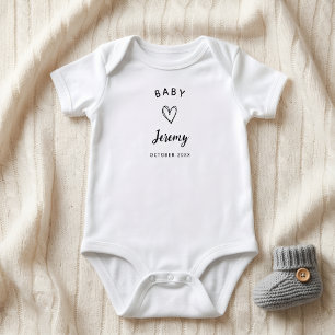 Personalised Baby Announcement, Pregnancy Reveal Bodysuit