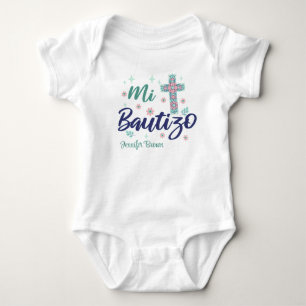 Personalised Baby Baptism, Mi Bautizo Spanish Bapt Bodysuit