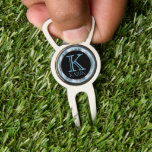 Personalised Baby Blue Divot Tool<br><div class="desc">Baby Blue golf ball marker and divot tool ready for you to personalised. ✔Note: Not all template areas need changed. 📌If you need further customisation, please click the "Click to Customise further" or "Customise or Edit Design" button and use our design tool to resize, rotate, change text colour, add text...</div>