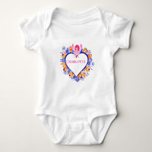 Personalised baby bodysuit
