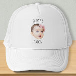 Personalised Baby Face Photo Funny Trucker Hat<br><div class="desc">The background needs to be transparent. Make sure the photo is cropped tightly to the object/face. If you have any problem cropping your photo, i can do it for you. Before placing an order, you have to send your photo to my message or email at ayokholid@gmail.com, and i will send...</div>