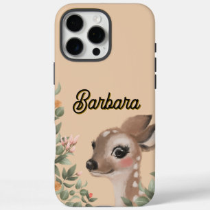 Personalised Baby Fawn Phone / iPad case