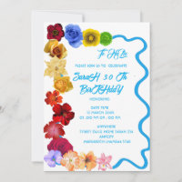 Personalised Baby Gift New Born All flower hand